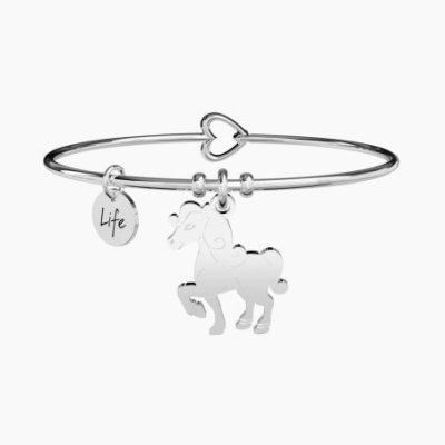 Kidult - Bangle Cavallo - Acciaio - Libertà