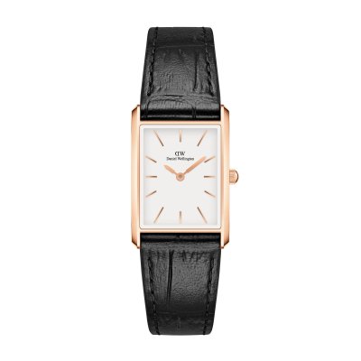 Daniel Wellington - Crocodile Nero Bound - Oro Rosa