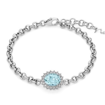Miluna - Bracciale Gemma Del Cielo - Argento 925