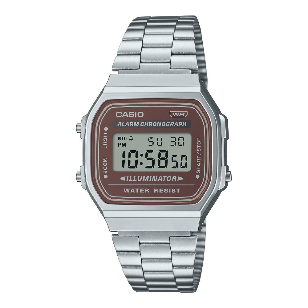 Casio - A168Wa-5Ay - Orologio Iconico - Argento