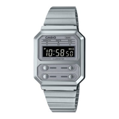 Casio - A100We-7B - Unisex - Resina