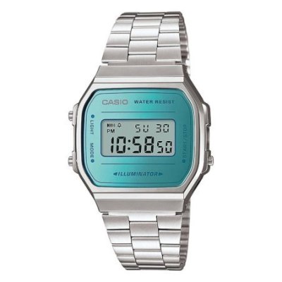 Casio - A168Wem-2 - Orologio Iconic - Argento