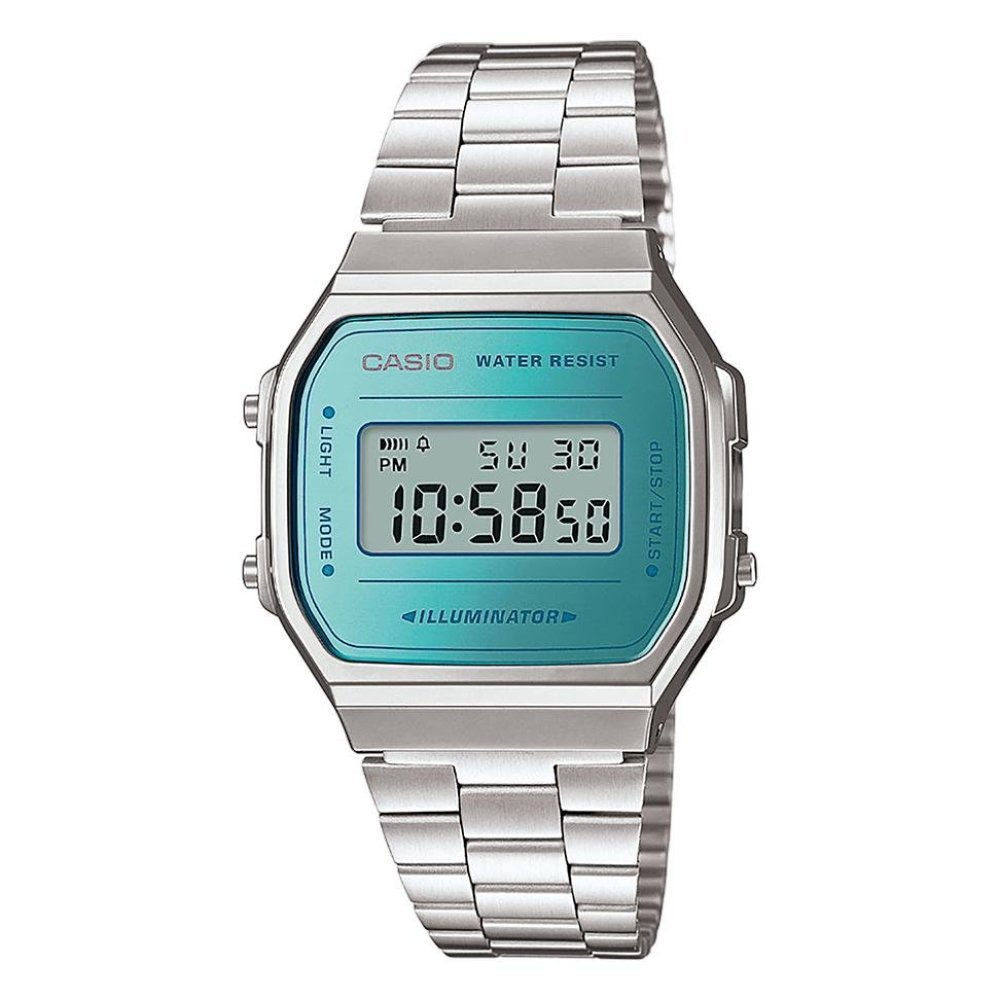 Casio - A168Wem-2 - Orologio Iconic - Argento