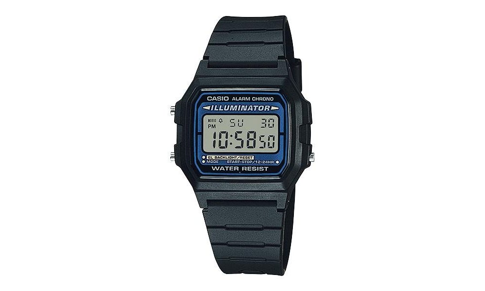 Casio - F-105W-1A - Nero - Resina