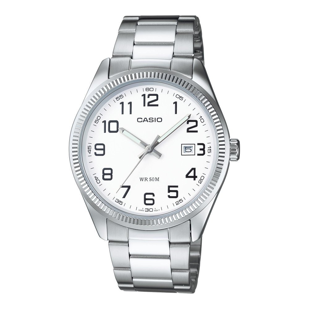 Casio - Mtp-1302Pd-7Bv - Orologio Elegante - Argento
