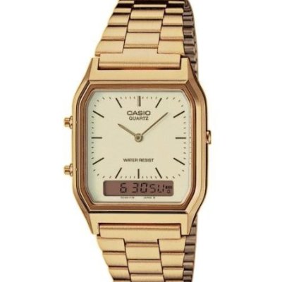 Casio - Aq-230Ga - Orologio Unisex - Oro