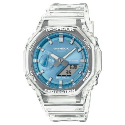 Casio Ga-2100Bm-7A2 - Orologio Trasparente Blu