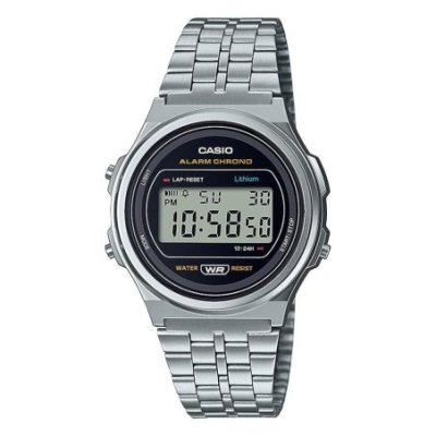 Casio - A171We-1A - Orologio Unisex - Argento