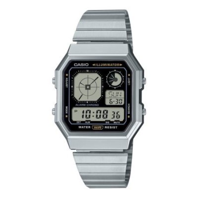 Casio - A130We-1A - Orologio Unisex - Argento