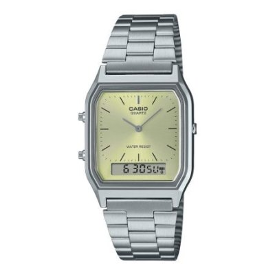 Casio - Aq-230A-9Amqy - Orologio Unisex - Argento