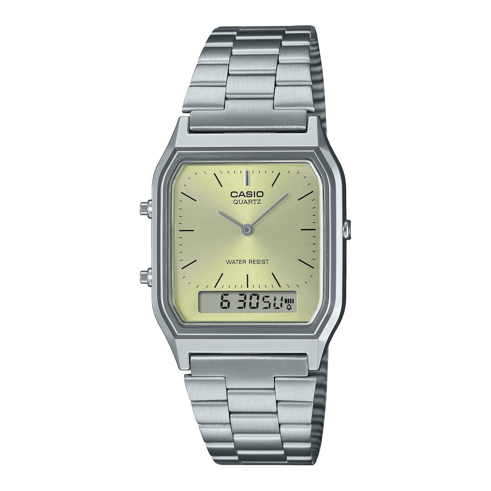 Casio - Aq-230A-9Amqy - Orologio Unisex - Argento