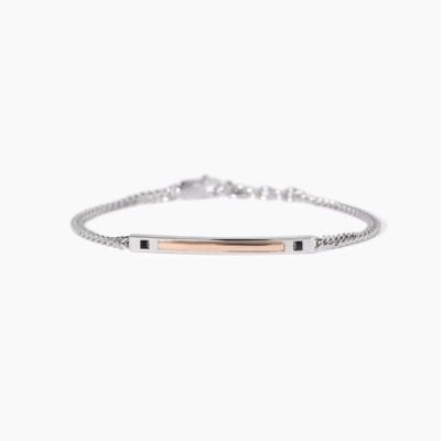 Mabina - Bracciale Uomo - Oro Rosa - Argento 925