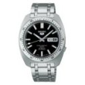 Seiko - Orologio 5 Sports - Automatico - Nero