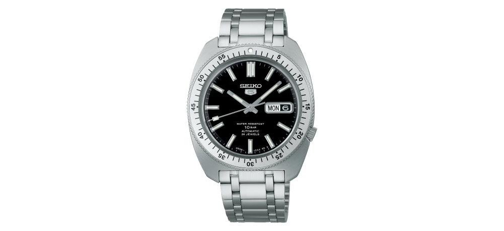 Seiko - Orologio 5 Sports - Automatico - Nero