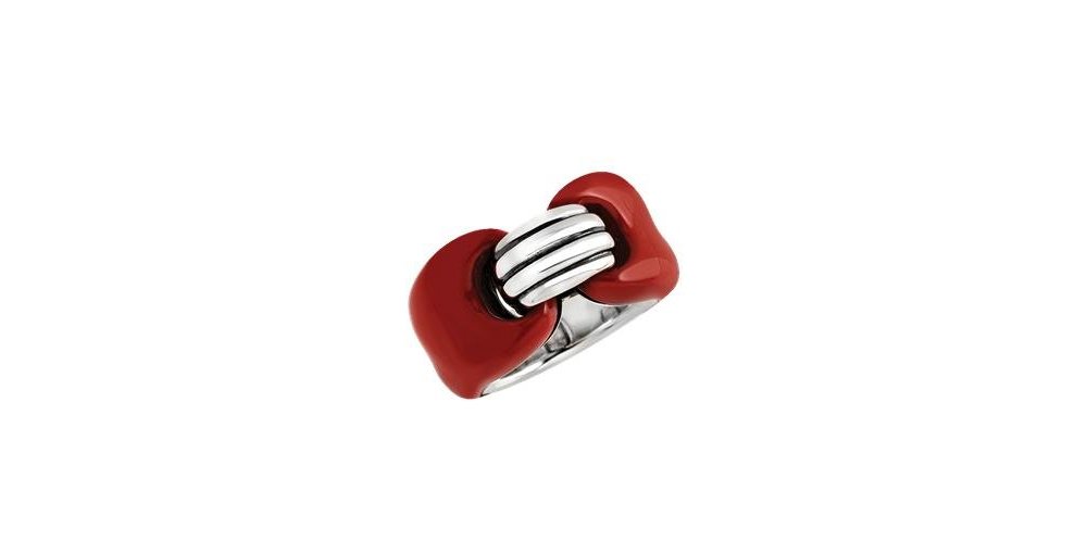 Chantecler - Anello Capriness - Argento - Resina