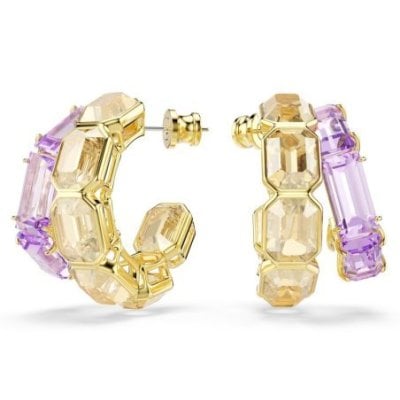 Swarovski - Orecchini Millenia - Cristalli - Oro