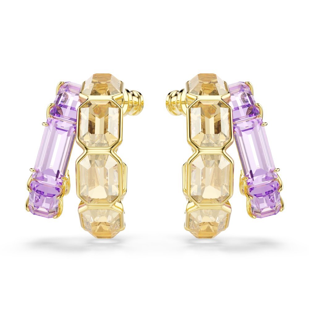 Swarovski - Orecchini Millenia - Cristalli - Oro