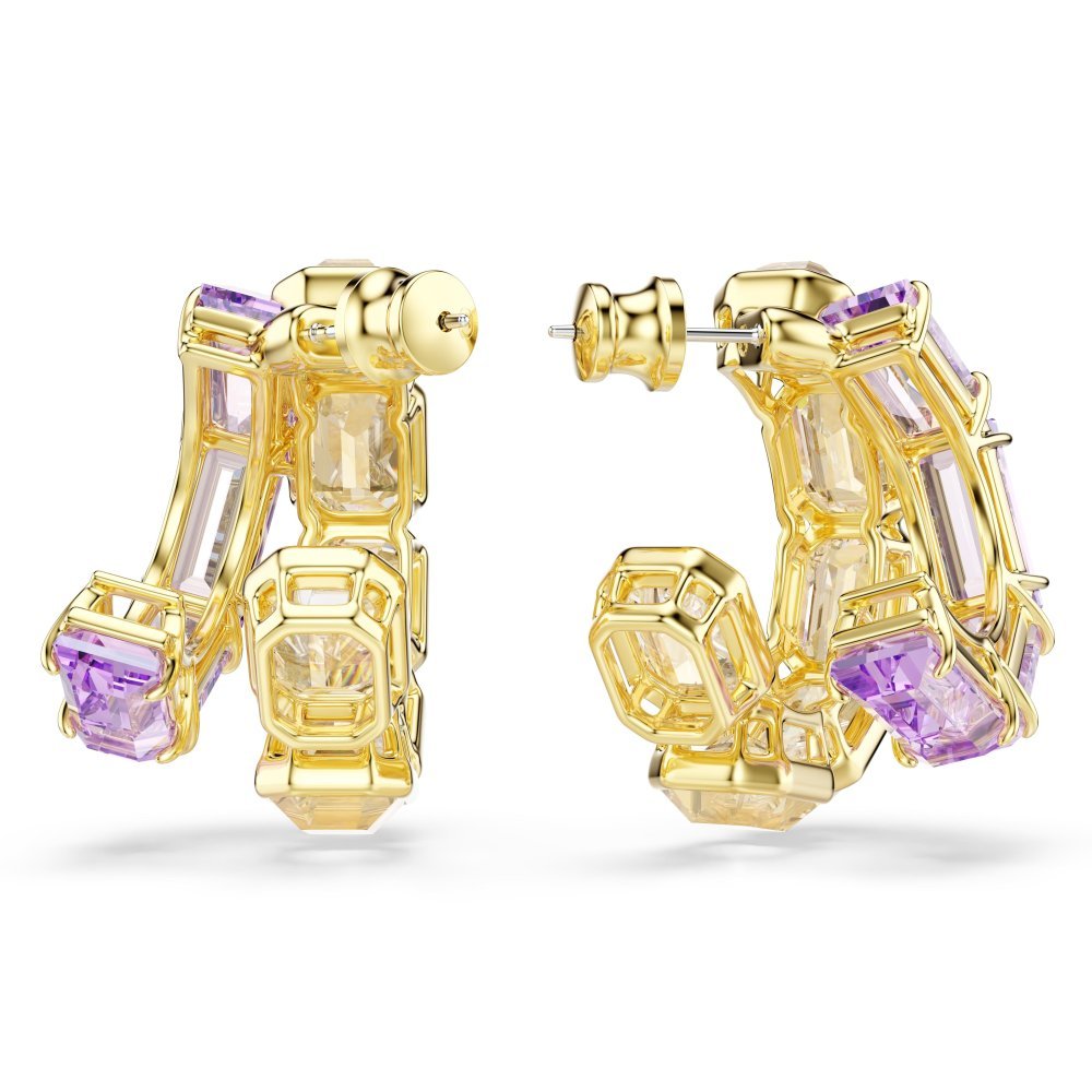 Swarovski - Orecchini Millenia - Cristalli - Oro