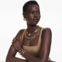 Swarovski - Orecchini Millenia - Cristalli - Oro