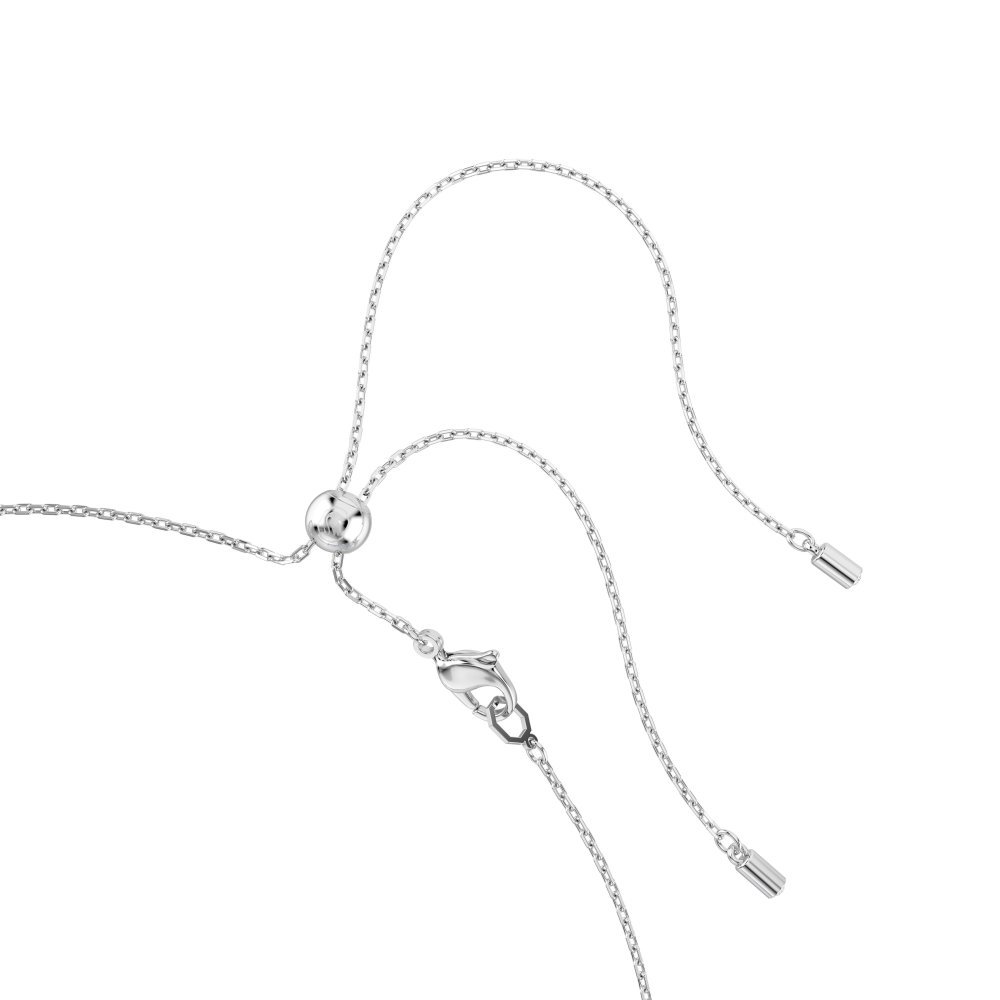 Swarovski - Girocollo Matrix - Placcato Rodio - Blu