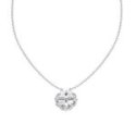 Amen - Collana Quadricuore - Argento - Zirconi