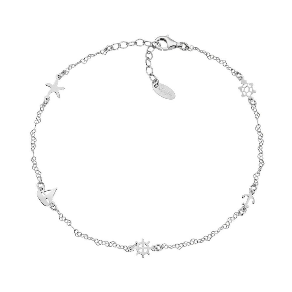 Amen - Cavigliera A Catena Mare - Argento 925