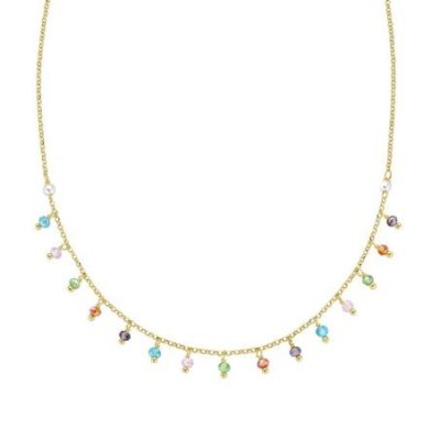Amen - Collana Chandelier - Cristalli - Perle