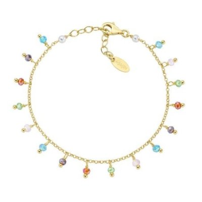 Amen - Bracciale Chandelier - Cristalli - Perle