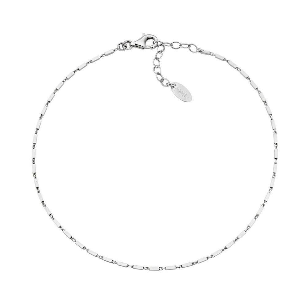Amen - Cavigliera Rettangolare - Argento