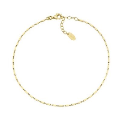 Amen - Cavigliera Con Maglie - Argento 925 - Dorata