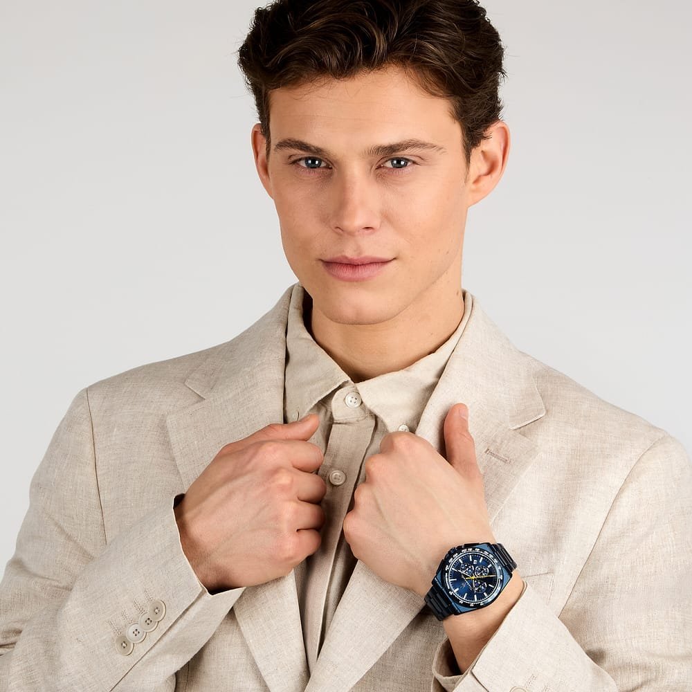 Maserati - Orologio Blue Edition - Acciaio - Uomo