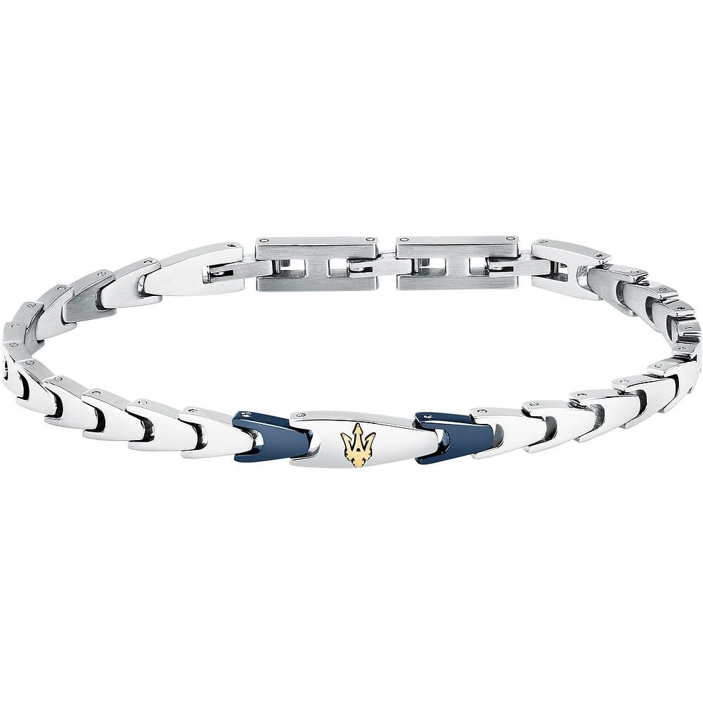Maserati - Bracciale Iconic - Acciaio - Uomo