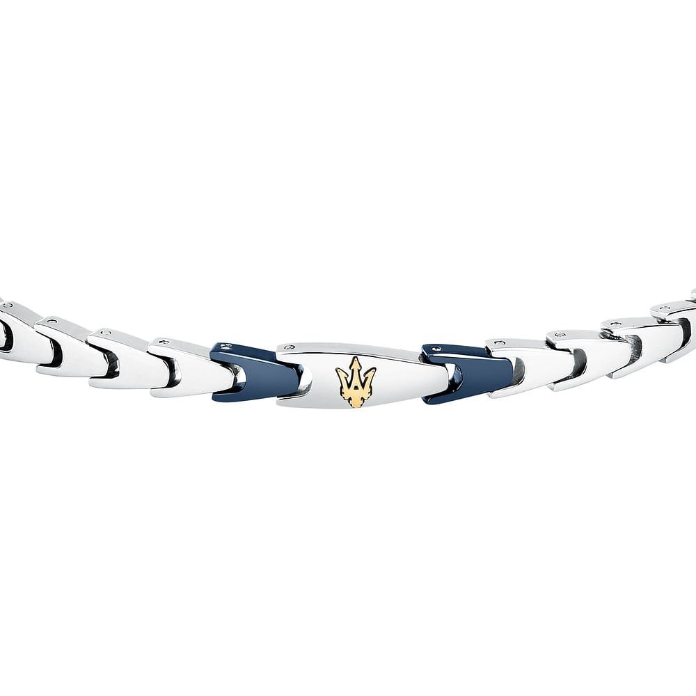 Maserati - Bracciale Iconic - Acciaio - Uomo