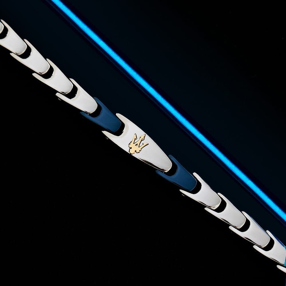 Maserati - Bracciale Iconic - Acciaio - Uomo