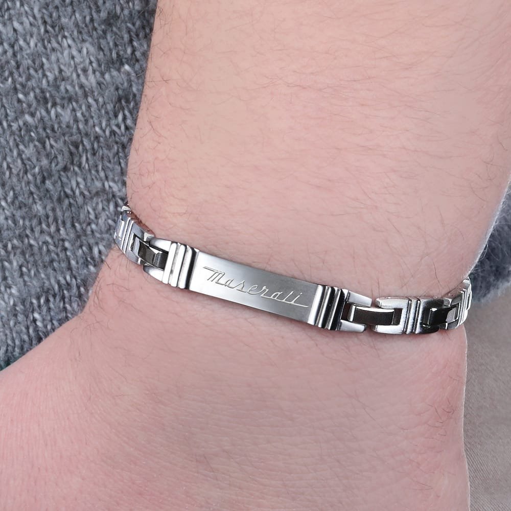 Maserati - Bracciale Jm218Amf03 - Acciaio - Uomo