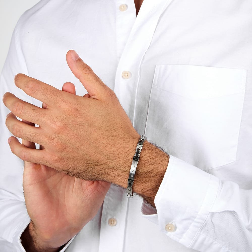 Maserati - Bracciale Jm218Amf03 - Acciaio - Uomo
