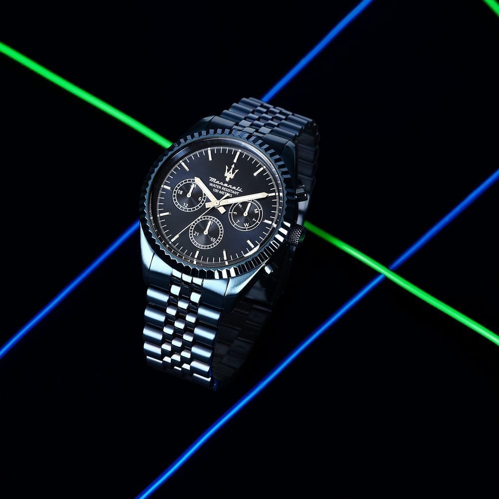 Maserati - Orologio Blue Edition - Acciaio - Uomo