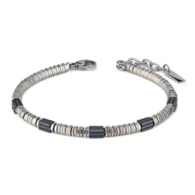 Boccadamo - Abr718 Bracciale Uomo - Acciaio - Oro Giallo