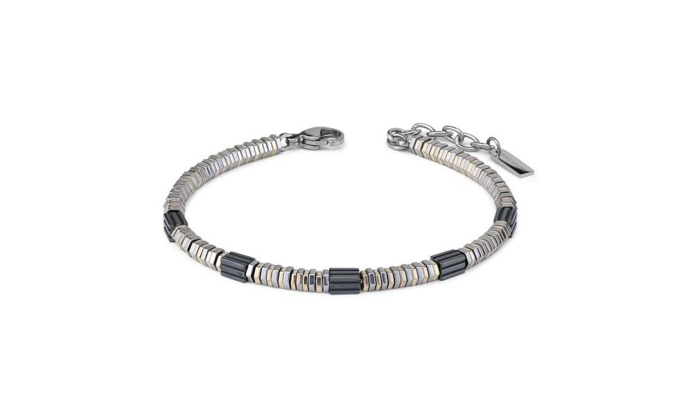 Boccadamo - Abr718 Bracciale Uomo - Acciaio - Oro Giallo
