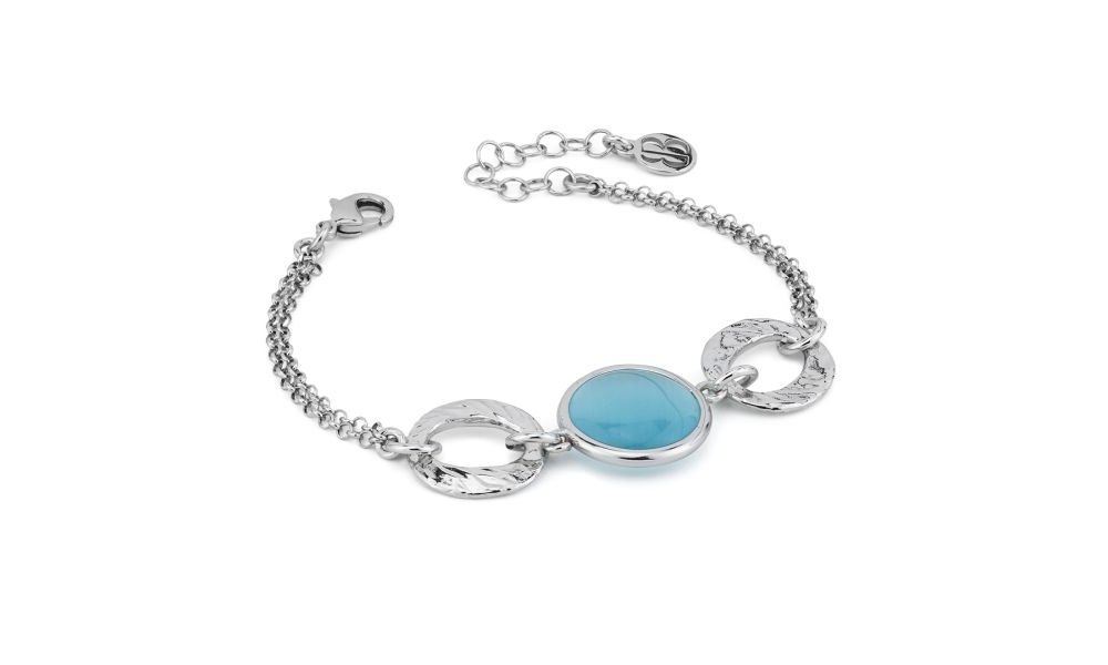 Boccadamo - Bracciale Xb1034A - Cristallo Celeste