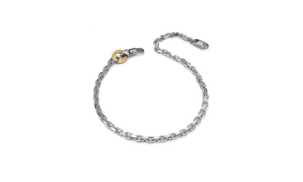 Boccadamo - Bracciale Forzatina - Argento - Oro Giallo