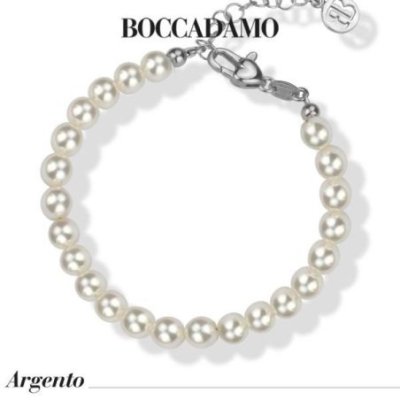 Boccadamo - Bracciale Argento - Perle Medie