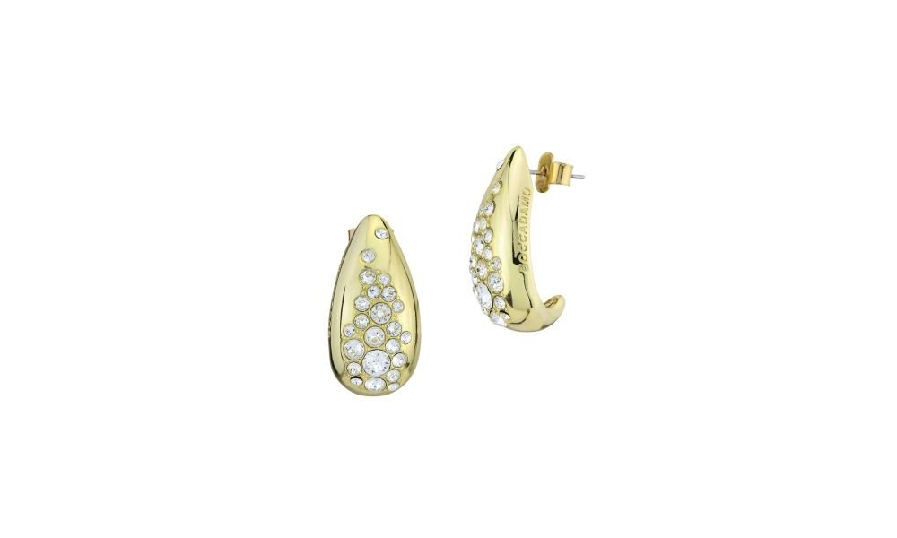 Boccadamo - Orecchini Xor750D - Oro Giallo - Cristalli