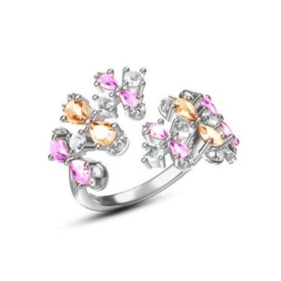 Boccadamo - An531 Anello - Argento - Zirconi