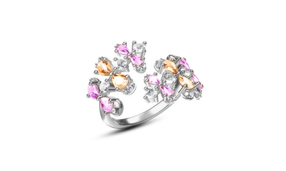 Boccadamo - An531 Anello - Argento - Zirconi