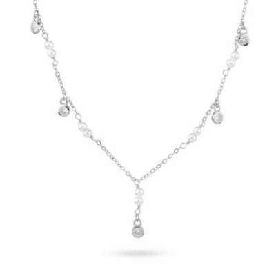Boccadamo - Collana Gr911 - Argento - Perle