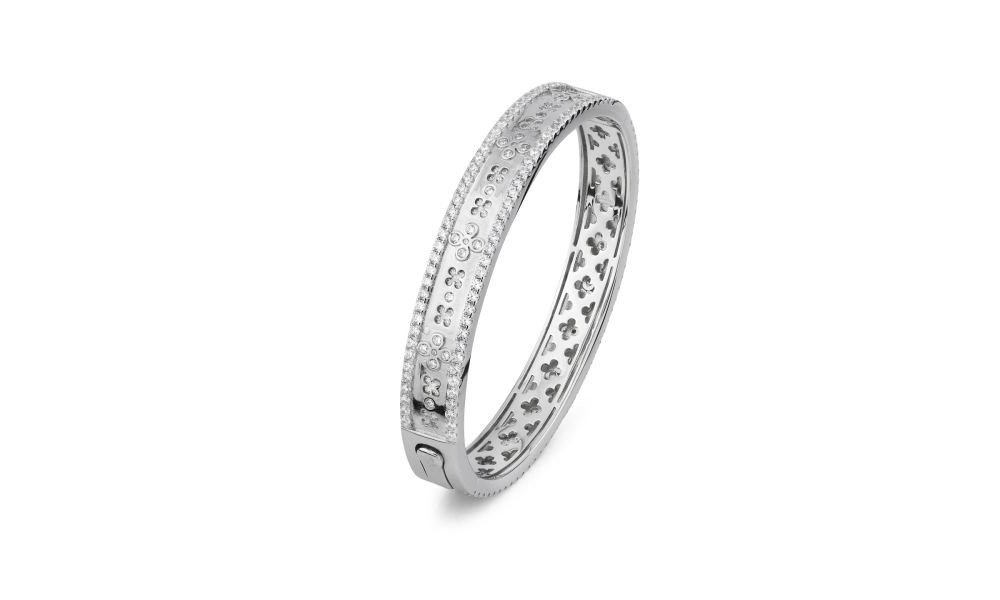 Boccadamo - Bracciale Rigido - Motivo Floreale