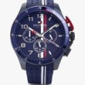 Tommy Hilfiger - Orologio Cronografo - Silicone Blu