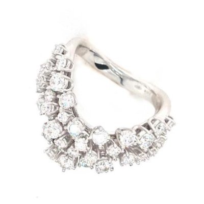 Damiani - Anello Mimosa - Oro Bianco - Diamante
