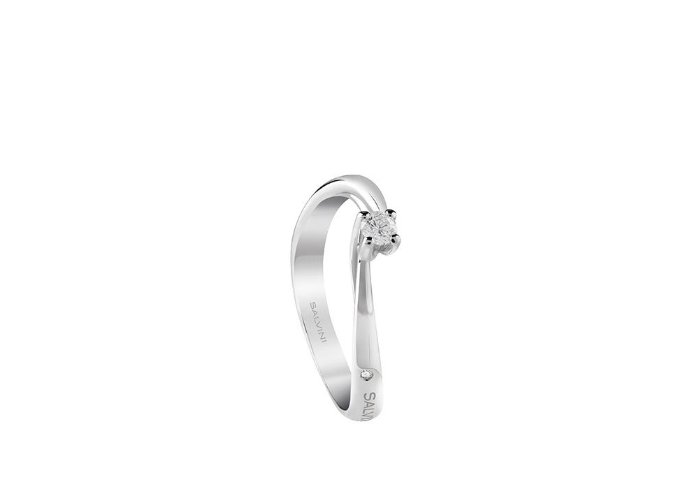 Salvini - Anello Dedica - Oro Bianco - Diamante